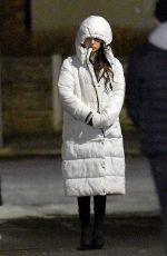 MICHELLE KEGAN on the Set of Brassic TV Show in Manchester 02/15/2021