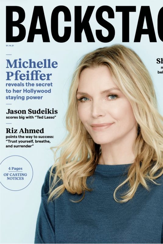 MICHELLE PFEIFER in Backstage Magazine, January 2021