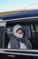 MICHELLE RODRIGUEZ at LAX Airport in Los Angeles 02/27/2021