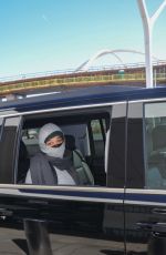 MICHELLE RODRIGUEZ at LAX Airport in Los Angeles 02/27/2021
