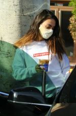 MILA KUNIS Out and About in Los Angeles 02/16/2021