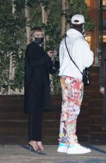 MILEY CYRUS and Lil Nas X at Nobu in Malibu 02/19/2021