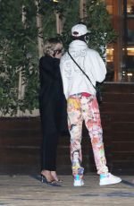 MILEY CYRUS and Lil Nas X at Nobu in Malibu 02/19/2021