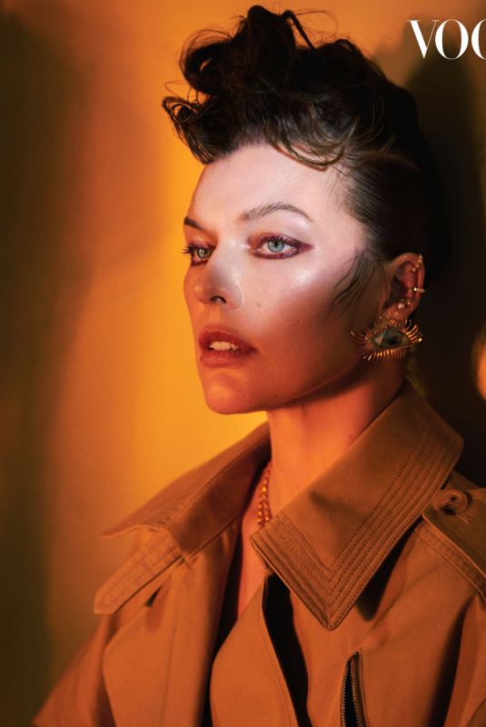 MILLA JOVOVICH for Vogue Magazine, Arabia January 2021