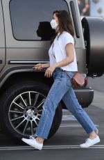 MINKA KELLY in Denim Out in Los Angeles 02/21/2021