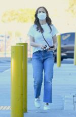 MINKA KELLY in Denim Out in Los Angeles 02/21/2021
