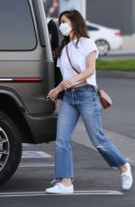 MINKA KELLY in Denim Out in Los Angeles 02/21/2021