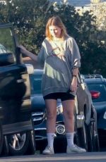 MISCHA BARTON Out and About in Los Angeles 02/24/2021