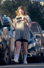MISCHA BARTON Out and About in Los Angeles 02/24/2021
