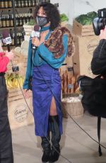 MJ RODRIGUEZ Buying Flowers in New York 02/14/2021