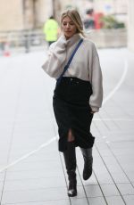 MOLLIE KING Arrives at BBC Radio 1 in Lndon 02/06/2021