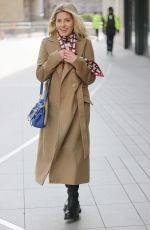MOLLIE KING Arrives at BBC Studios in London 02/13/2021