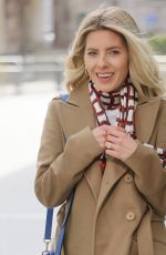 MOLLIE KING Arrives at BBC Studios in London 02/13/2021