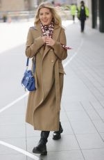 MOLLIE KING Arrives at BBC Studios in London 02/13/2021