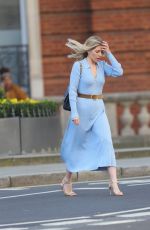 MOLLIE KING Arrives at BBC Studios in London 02/26/2021