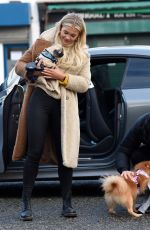 MOLLY SMITH and Callum Jones Out with Their Dogs in Manchester 02/06/2021