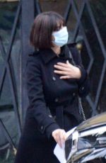 MONICA BELLUCCI on the Set of Her New Movie in Rome 02/12/2021