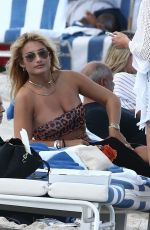 MONTANA TUCKER in Bikini at a Beach in Miami 02/12/2021