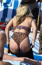 MONTANA TUCKER in Bikini at a Beach in Miami 02/12/2021