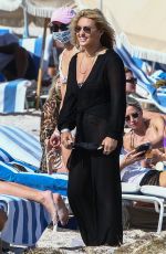 MONTANA TUCKER in Bikini at a Beach in Miami 02/12/2021