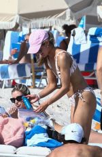 MONTANA TUCKER in Bikini at a Beach in Miami 02/12/2021