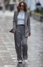 MYLEENE KLASS Arrive at Smooth Radio in London 02/02/2021