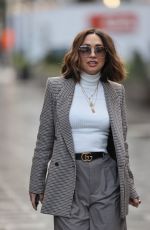 MYLEENE KLASS Arrive at Smooth Radio in London 02/02/2021