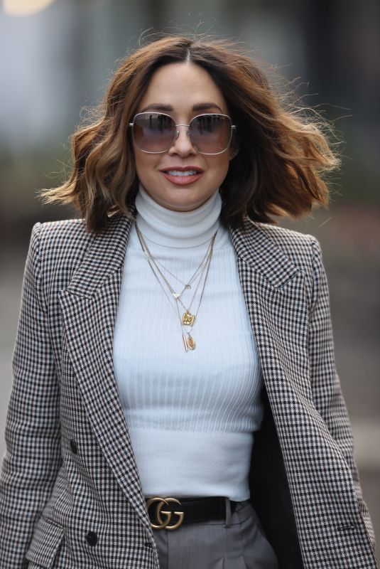 MYLEENE KLASS Arrive at Smooth Radio in London 02/02/2021