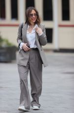 MYLEENE KLASS Arrives at Global Radio in London 02/18/2021