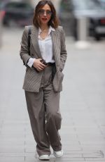 MYLEENE KLASS Arrives at Global Radio in London 02/18/2021