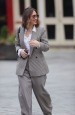 MYLEENE KLASS Arrives at Global Radio in London 02/18/2021