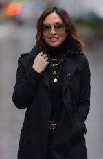 MYLEENE KLASS Arrives at Smooth Radio in London 02/15/2021