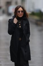 MYLEENE KLASS Arrives at Smooth Radio in London 02/15/2021