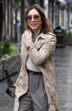 MYLEENE KLASS Arrives at Smooth Radio in London 02/16/2021