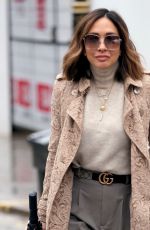 MYLEENE KLASS Arrives at Smooth Radio in London 02/16/2021