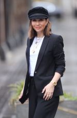 MYLEENE KLASS Arrives at Smooth Radio in London 02/17/2021