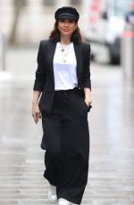 MYLEENE KLASS Arrives at Smooth Radio in London 02/17/2021