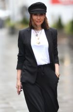 MYLEENE KLASS Arrives at Smooth Radio in London 02/17/2021