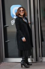 MYLEENE KLASS Arrives at Smooth Radio Studios in London 02/04/2021