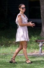NATALIE PORTMAN and Benjamin Millepied Celebrating Their Daughter Amalia