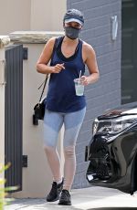 NATALIE PORTMAN Heading to a Gym in Sydney 02/04/2021