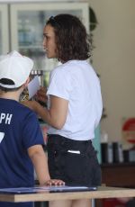 NATALIE PORTMAN Out for Coffee in Sydney 02/27/2021