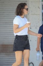 NATALIE PORTMAN Out for Coffee in Sydney 02/27/2021