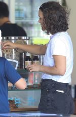 NATALIE PORTMAN Out for Coffee in Sydney 02/27/2021