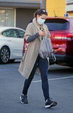 NEVE CAMPBELL Leaves Dermatologist Office in Studio City 02/04/2021