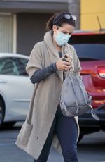 NEVE CAMPBELL Leaves Dermatologist Office in Studio City 02/04/2021