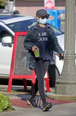NICOLE RICHIE at a Farmers Market in Los Angeles 02/07/2021