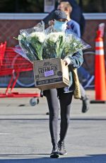 NICOLE RICHIE at a Farmers Market in Los Angeles 02/07/2021