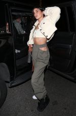 NICOLE WILLIAMS With a Broken Foot at E-Baldi in Beverly Hills 02/24/2021