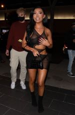 NIKITA DRAGUN at Boa for Her Birthday in West Hollywood 01/31/2021